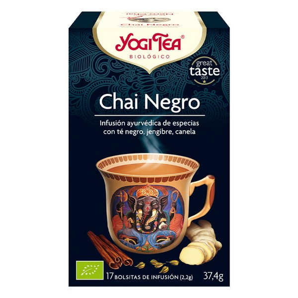 Infusion Yogi Tea Chai Μαύρο (17 x 2,2 g)