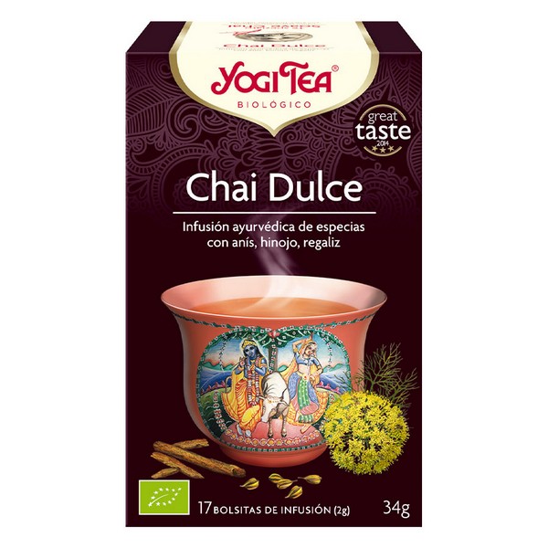 Infusion Yogi Tea Chai Γλυκό (17 x 2 g)