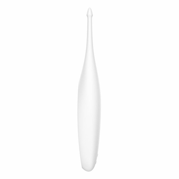 Δονητής Κλειτορίδας Curve Satisfyer Λευκό (17 x 3 cm)