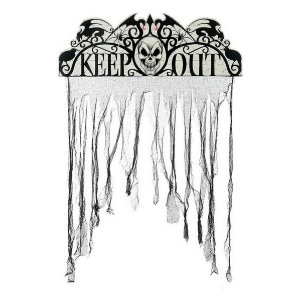 Κρεμαστή διακόσμηση Keep Out (97 x 137 cm)