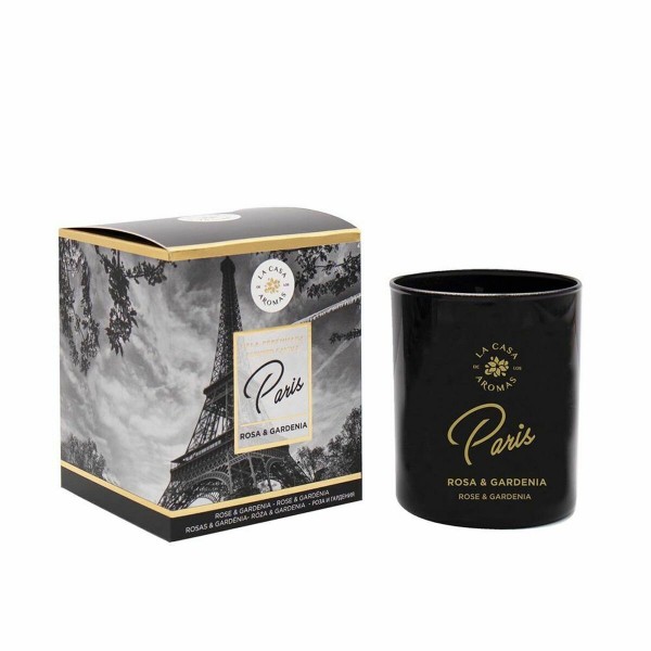 Αρωματικό Κερί La Casa de los Aromas Paris Ροζ Gardenia (140 g)