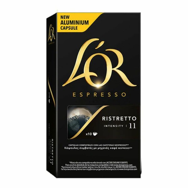 Κάψουλες για καφέ LOr Ristretto 11 10 Κάψουλες