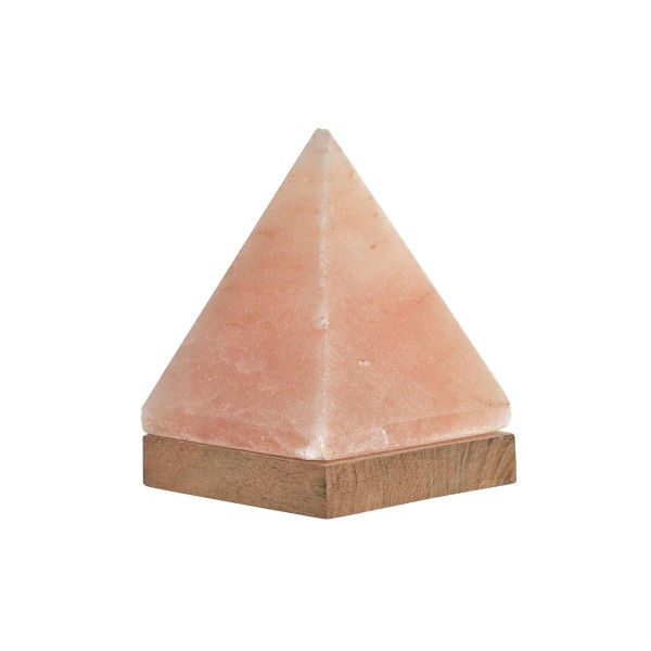 Φωτεινή διακόσμηση DKD Home Decor Βγείτε έξω 15W Πορτοκαλί ξύλο ακακίας 220 V Άραβας Πυραμίδα (13 x 13 x 18 cm)