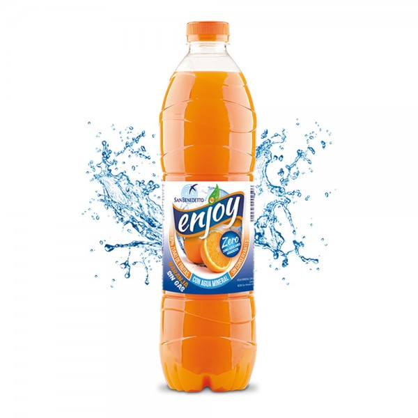 Δροσιστικό Ποτό Enjoy Πορτοκαλί Χωρίς Aέριο (1,5 L)